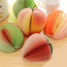 다올 입체 메모지125매, 사과