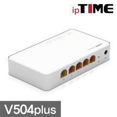 ipTIME 4LAN 포트 유선 공유기, V504, 13개