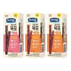 일동후디스 아이얌 부드러운 육포 3개 혼합, 1세트, 30g, 쇠고기1 + 바베큐2