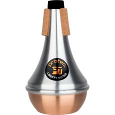 Protec ML101 리버티 트럼펫 알루미늄 음소거 - 스트레이트구리 엔드, Straight / Copper Bottom, 1개