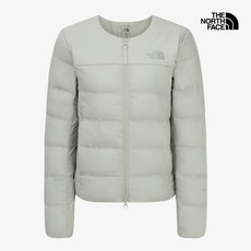 [매장판] 노스페이스 경량 패딩 여성 르위스 T 가디건 자켓 웜 그레이 NJ3NR81C