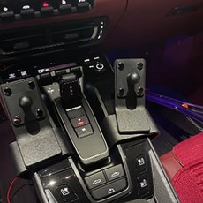 브로딧 포르쉐911 차량용 거치대 Y20년 이후~ (Type992), 조수석 거치대 마운트+17mm 마운트 추가, 1개