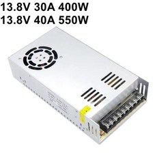 DC 13.8V 40A 30A 스위칭 전원 공급 장치 AC110V 220V AC-DC 550W 400W 레귤레이터 변압기 액세스 제어 SMP, 01 13.8V, 02 30A 400W, 1개