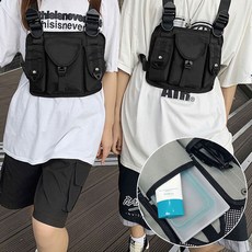 분리 수납 핸들파우치 힙하게 수납가방 자전거 스쿠터 kon+9710be, 프런트백(그레이), 1개