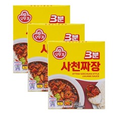 오뚜기 3분사천짜장 200g 3개, 4세트