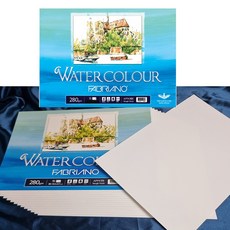 아트페이퍼 워터칼라 낱장팩 A4 280g 15매 210x297mm(2권묶음)