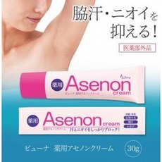 特價折扣 日本製 buhna腋下止汗膏 Asenon 30g, 1個