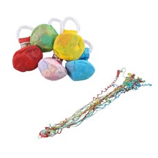 오색 리본 반지폭죽 생일 기념일 콩알폭죽 축하파티 결혼식