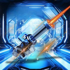 led 불꽃나오는 물총 돌아가는 개틀링건물총 미니건 자동 물대포총 축제용 풀파티용 운동회용, 빨간색과 검은색 개틀링