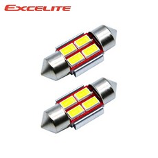 엑셀라이트 자동차 실내등 LED Festoon 31mm 2개세트 중앙실내등 화장거울등 트렁크등, 1세트