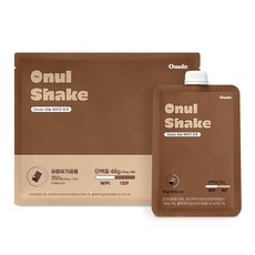 오늘로 오늘쉐이크 식사대용 단백질 쉐이크 초코, 50g, 7개