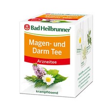 독일 바드하일브루너 스토머취 & 인테스티널 허브차 티백 Bad Heilbrunner stomach & intestinal, 2개