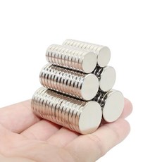 8/10/12/15x3mm 초강력 원형 디스크 모양 블록 NdFeB N42 네오디뮴 냉장고 공예품 음향 분야 전자 제품용, 10pcs, 8x3mm