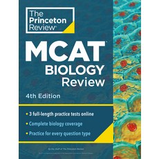 (英文圖書)Princeton Review MCAT Biology Review 4th Edition: Complete Content Prep + Pract... 平裝版, Princeton Review, 英文