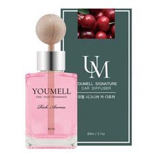 방향제 THS 유멜 카 디퓨져 12종택1 80ml, 라벤더 05044