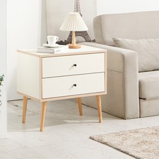 모던한 디자인 하부 2단 서랍 상부 오픈 수납장 600 장식장 정리, 화이트
