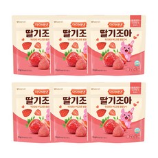 아이배냇 딸기 조아 과일칩, 12g, 6개