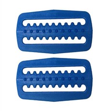 2Pcs 스쿠바 다이빙 웨이트 벨트 키퍼 유니버설 웨이트 벨트 키퍼 리테이너 슬라이더 다이빙 웨빙 벨트 슬라이드 스토퍼, Blue