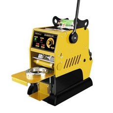 컵실링기 음료 포장 실링기 머신 플라스틱 컵 카페, 1개, 수동 모델