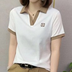 RORO 夏季短袖POLO衫 女 時尚上衣