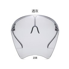眼鏡型防飛沫防疫面罩, 1個, 小孩