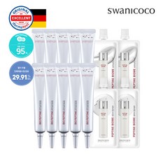 스와니코코 펩타이드 아이크림 20ml*10개+펩타이드 스킨로션 파우치 각2개, 10개, 20ml