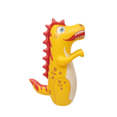 可愛藍色虎鯨造型充氣泳圈，兒童游泳圈，安全無毒材質，輕巧易攜帶，夏日玩水必備, 不倒翁恐龍, 1個