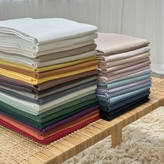 40종 워싱 린넨원단 무지원단 린넨천 대폭 11수 면 천 한마, 린넨 3.아이보리, 1개