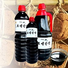 조선간장 국간장 만능 옛날 재래식 전통 수제 저염 5년숙성 맛 집, 1개, 1.8L