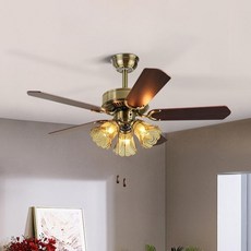 거실선풍기등 실링팬 옛날선풍기등 저소음 낮은 거실 안방 아파트 모터 씰링팬 옛날, 01. 42인치 3등 30W