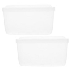 Mikikit 고글 보관 케이스 2개 내구성 있는 PP 박스 스쿠버 마스크 수영 고글용 휴대용 재사용 가능 압력 공간 절약 보호 다이빙 장비용