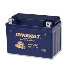 DYNAVOLT藍騎士MG14ZS-C 奈米膠體電池TTZ14S YTZ14S TTZ12S加強 MBTZ14S電瓶, 1個
