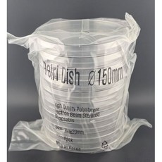 현대마이크로 150mm 페트리디쉬 Petri dish 샬레 미생물배양접시, H10150_pk(10ea/pk), 1개