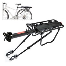 單車玩家 自行車快拆後貨架 載重50kg穩固鋁合金後車架, 半快拆後貨架, 1個