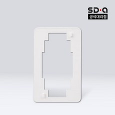 신동아ES 리젠 콘센트 보조대 1.2구용, 1개