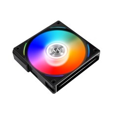藍海小棧 LIAN LI-UNI FAN AL120-1B 黑色 ARGB積木風扇 120mm電腦散熱風扇, 1個