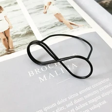 비즈니스 카드홀더 테이블 번호 홀더 그림 카드 디스플레이 스탠드 사진 클립 종이 클램프 스탠드 파티 웨, 01 검정색