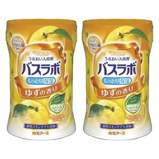 하쿠겐어스 허즈 바스라보 우루오이 입욕제 유자 향 보틀, 2개, 540g