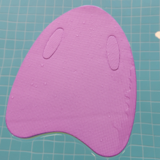 방어의신 공식 초보 킥판 수영 패드, 로켓퍼플