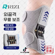 hihia-843 노인용 반월상연골 무릎 지지대 계단오르기 보조기 보행보조기 등산지지 무릎보조기구(하네르 유한회사 Co. Ltd.), 프리사이즈 2개입, 그레이