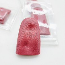 감쪽같은 가짜 혀 모형 매직 마술 트릭 늘어나는 혓바닥 할로윈 분장 파티 소품, 4개