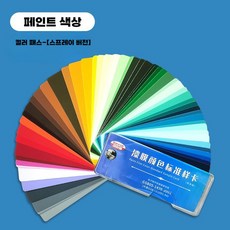 컬러칩 칼라북 팬톤색상표 팬턴북 조색 색깔표 패션, 스프레이버전페인트필름+포뮬러83색, 1개