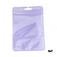 투명 지퍼백 파스텔 컬러 소품 보관 포장지 마카롱 톤 밀봉 파우치, 핑크(e), 핑크(e), 1개