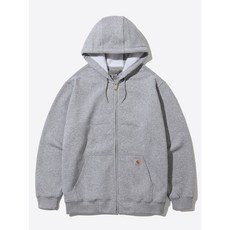 정품 칼하트 US핏 K122 미드웨이트 후드집업(그레이)