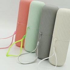 휴대용 칫솔통 여행용 칫솔보관함 휴대용 양치컵, 1개