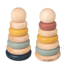 보급창고 실리콘우드 링쌓기 300일아기선물, 얼스