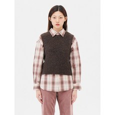 매장정품 탑텐 TOPTEN 여성) 울블렌드 부클 베스트_MSF4ES2301 MSF4ES2301 135199