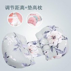 孕婦枕頭護腰側睡枕多功能U型託腹抱枕, 那年花開, 送調節枕調節距離