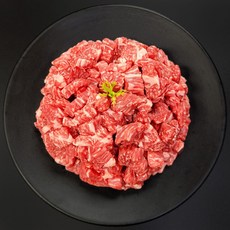 한우 1++ 국거리 한우국거리 소고기국거리 냉장 300g, 3개