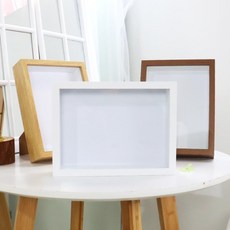 탁상용 우드 유리 액자 5x7 8x10 9종 사이즈, WD2032 [15.2*20.3cm]